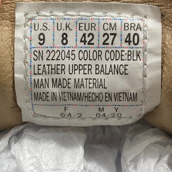 Mark Nason Black Leather & Calf Hair Lace Up Low Top Sneakers 222045 Size 9 - Picture 11 of 12